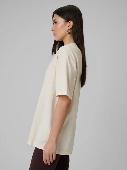 Женская футболка casual  4F F2744 4FWSS26TTSHF2744 creme