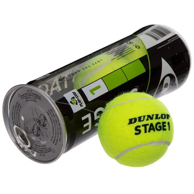 Mingi de tenis Dunlop Stage 1 green*3, 601338