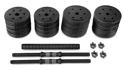 Набор гантелей и штанги Spokey PONDUS 30 2x15kg 944225