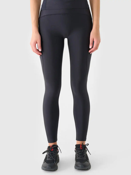 Legginși de antrenament pentru femei 4F F366 4FWAW25TFTIF366 deep black