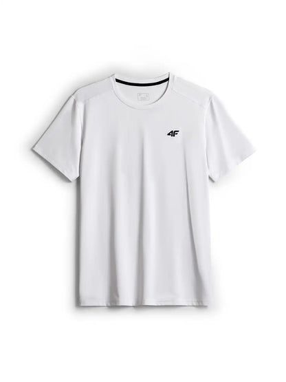 Мужская футболка для фитнеса 4F M2355 4FWAW26TFTSM2355 white