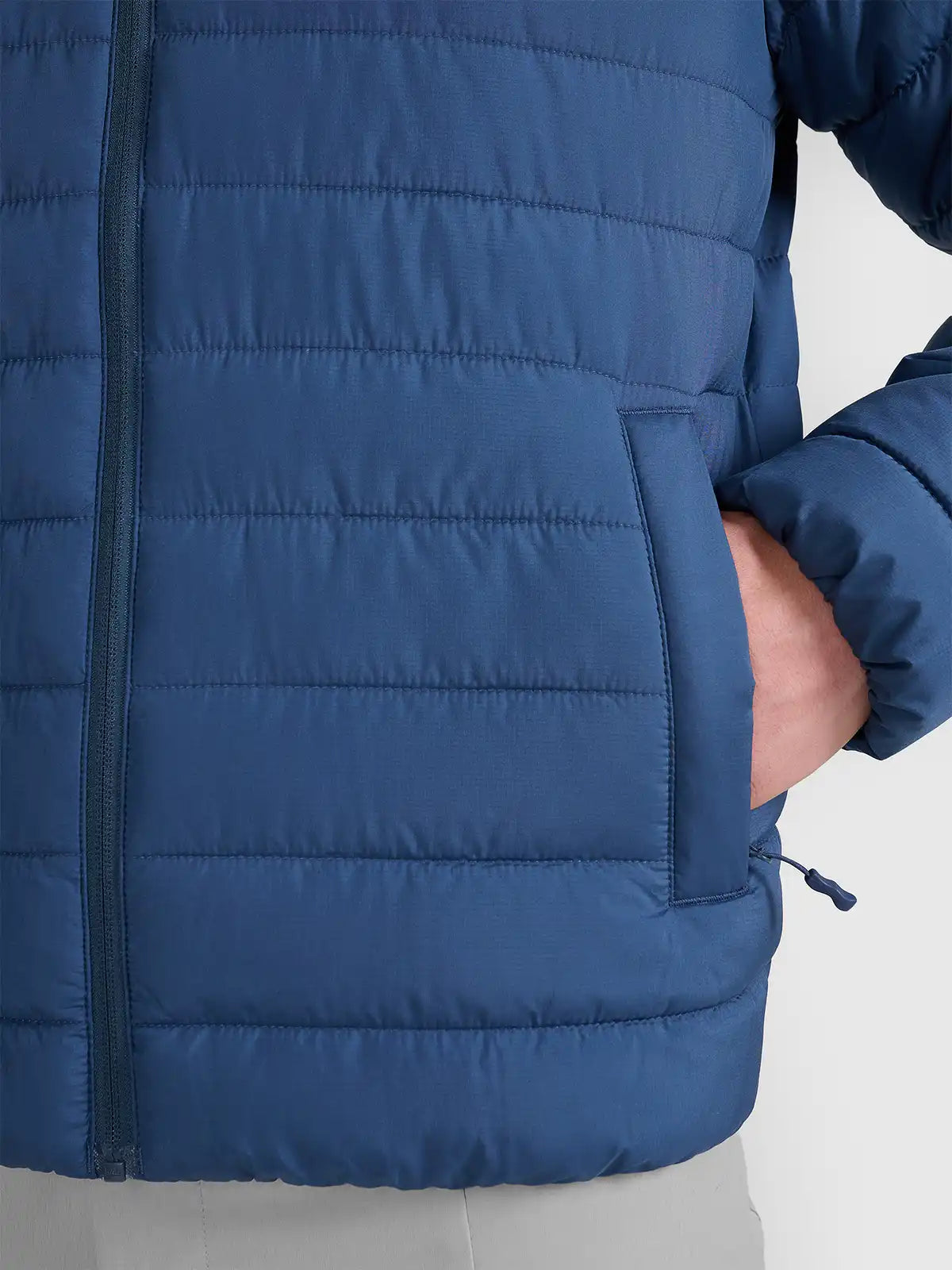 Мужской пуховик 4F M597 4FWAW25TDJAM597 denim