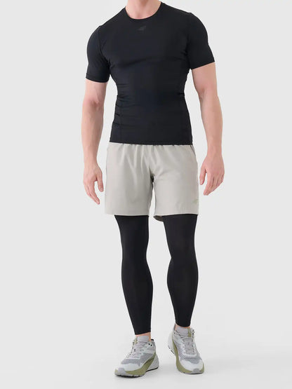 Tricou de antrenament pentru bărbați 4F M1787 4FWSS26TFTSM2141 deep black