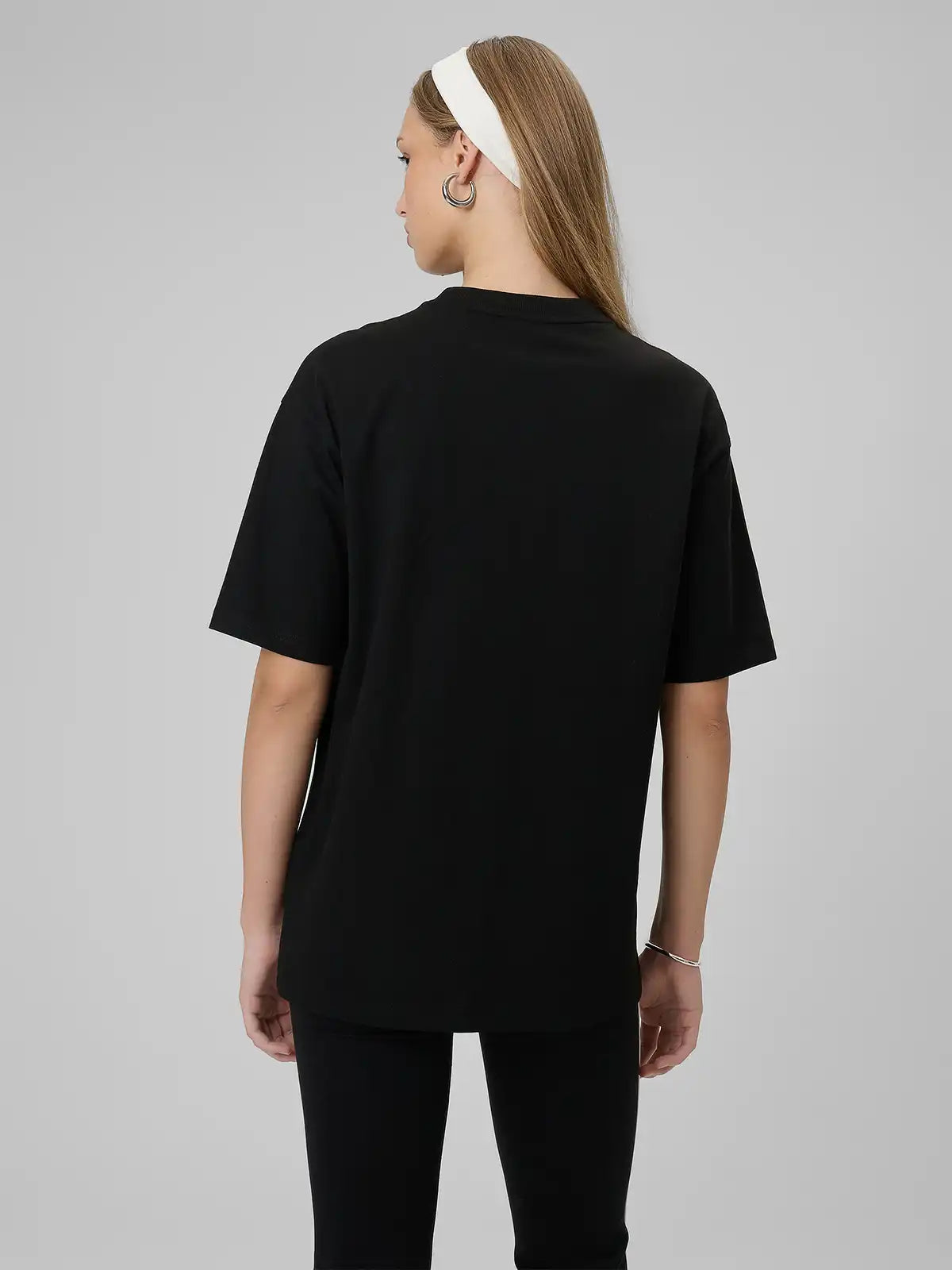 Женская футболка casual  4F F2744 4FWSS26TTSHF2744 deep black