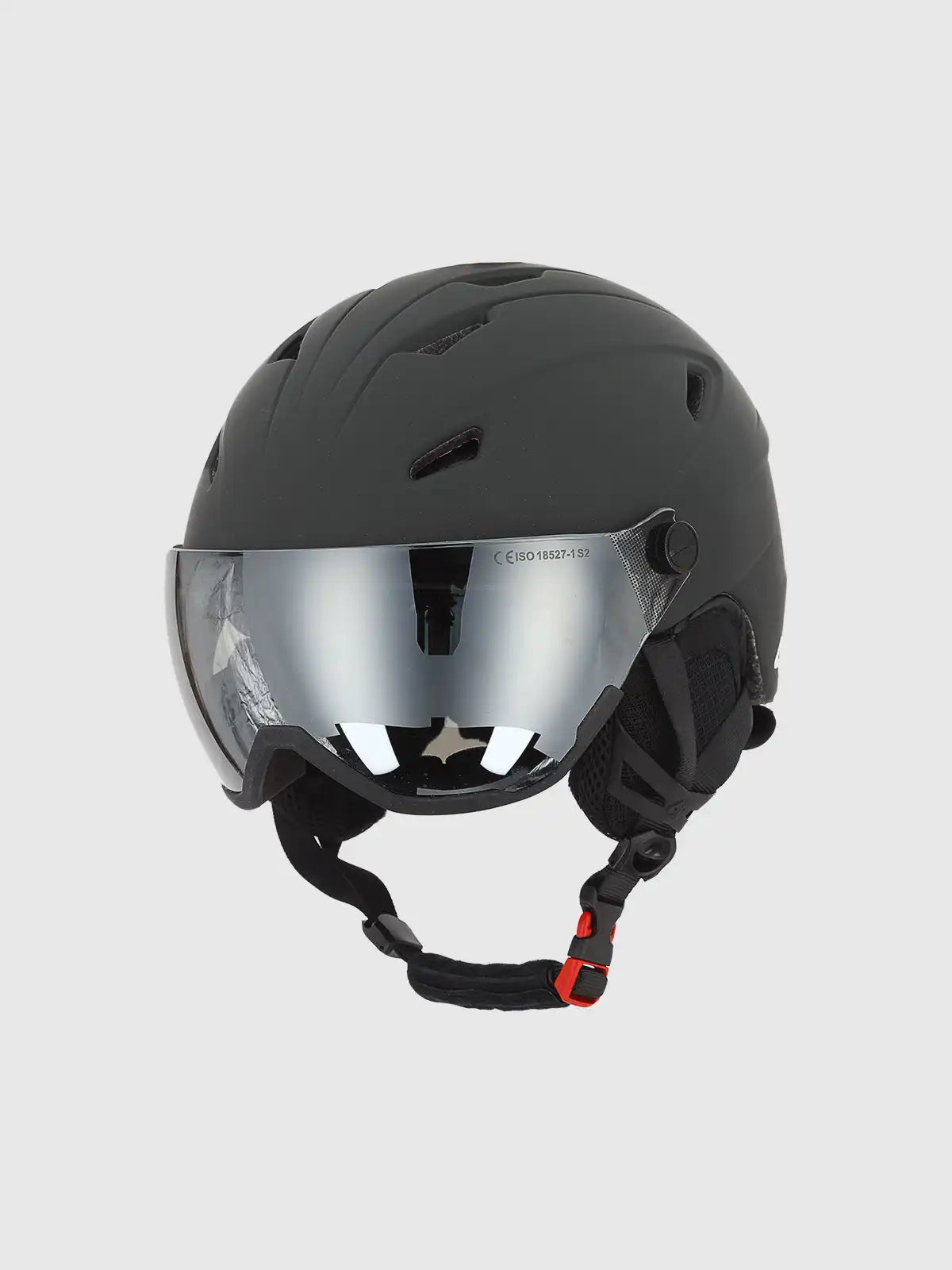 Горнолыжный шлем с визором 4F U131  4FWAW26AHELU131 dark grey