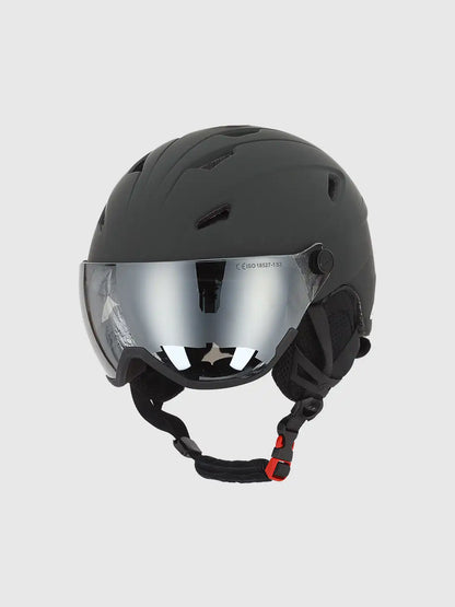 Горнолыжный шлем с визором 4F U131  4FWAW26AHELU131 dark grey