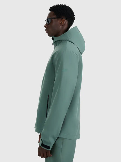 Jacheta rezistentă la vânt pentru bărbați 4FM362 4FWAW25TSOFM362 dark green