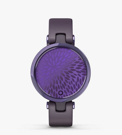 Смарт - часы 010-02384-12 garmin uly midnight orchid bezel with deep orchid case and silicone band