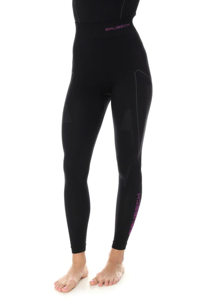 Legginși termo Brubeck LE11870A THERMO Women's pants black/pink