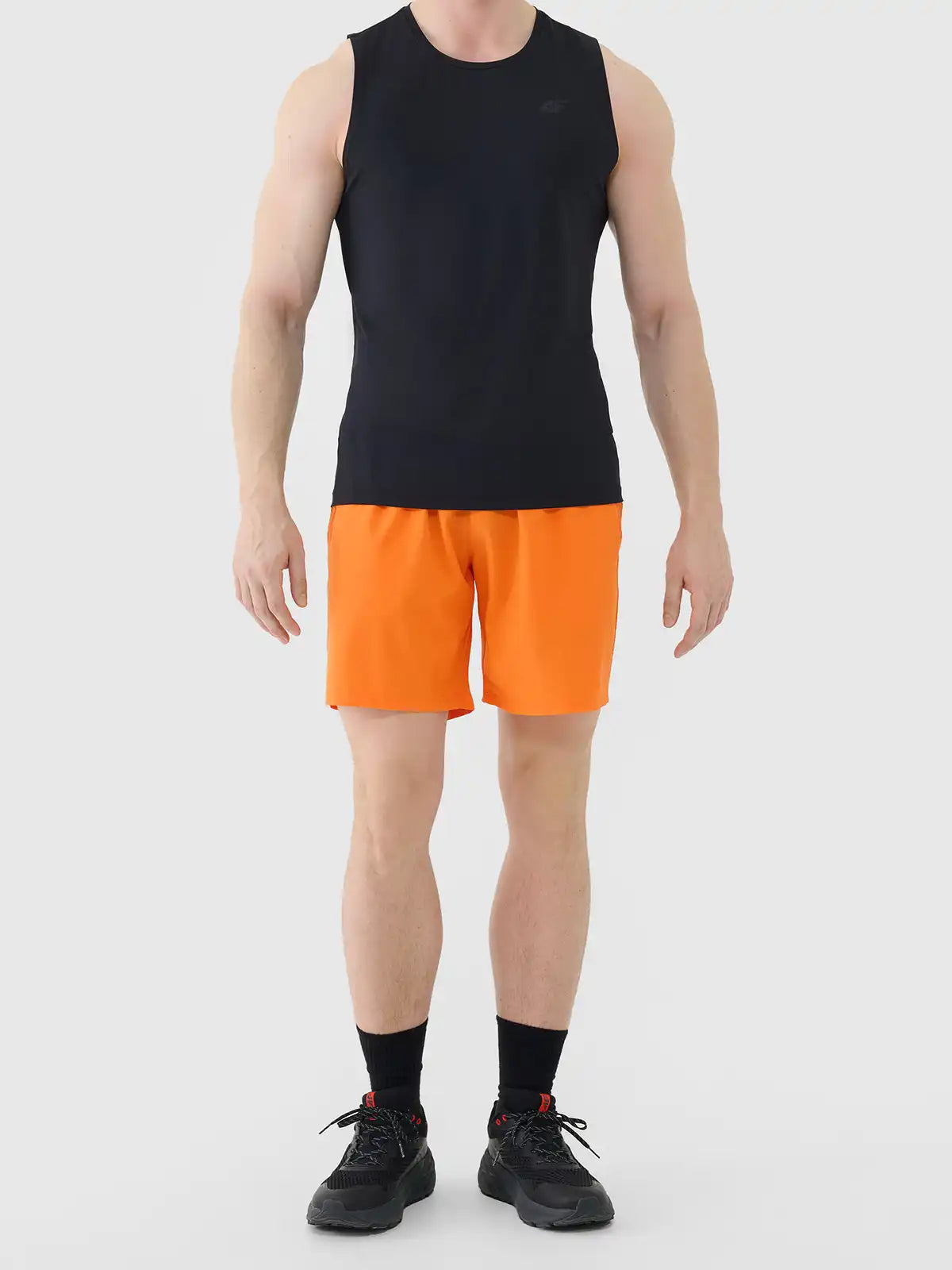 Мужская майка для тренировок 4F M0744 4FWSS26TFSLM0744 deep black