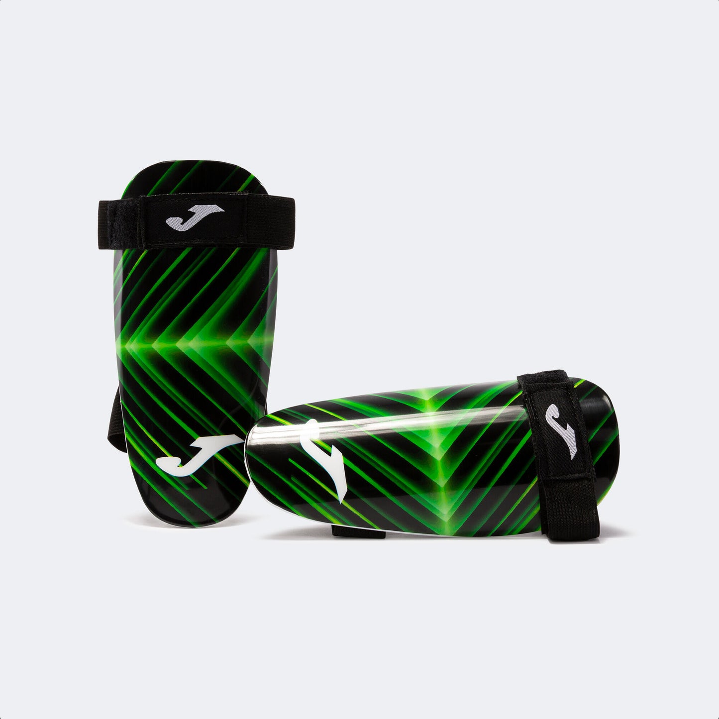 Defense shin guards black green Joma