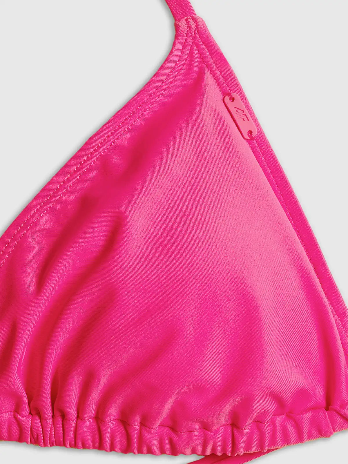 Top de baie bikini pentru femei 4F F085 4FWSS26UBKTF085 hot pink