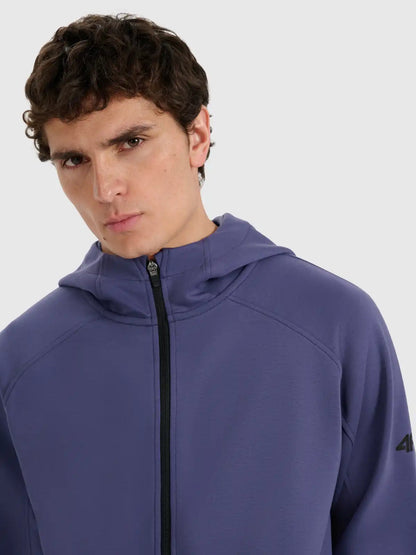 Hanorac cu fermoar pentru bărbați 4F M1865 4FWAW25TSWSM1865 anthracite