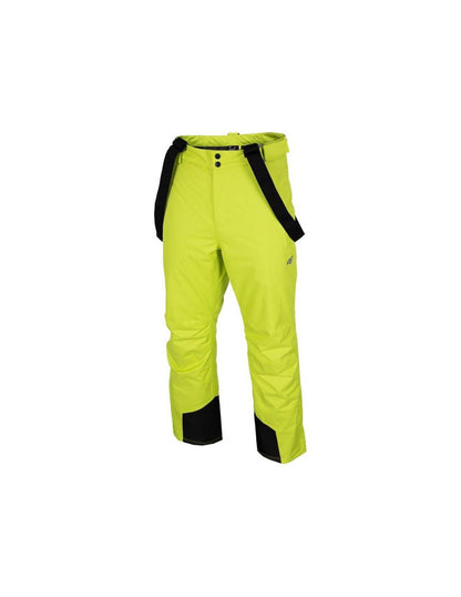 Pantaloni pentru ski 4F MEN'S SKI TROUSERS SPMN001 CANARY GREEN