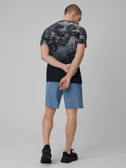 Pantaloni scurți de antrenament pentru bărbați  4F M1278 4FWSS26TFSHM1278 denin