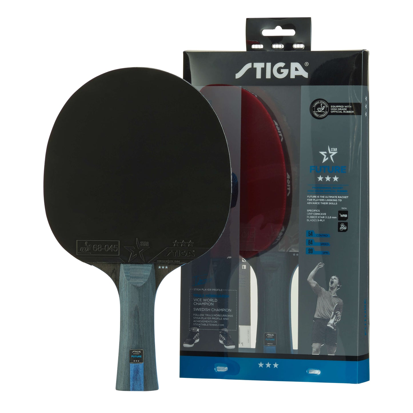 Rachetă de tenis de masă Stiga 1213-3318-01 bat future - 3-star