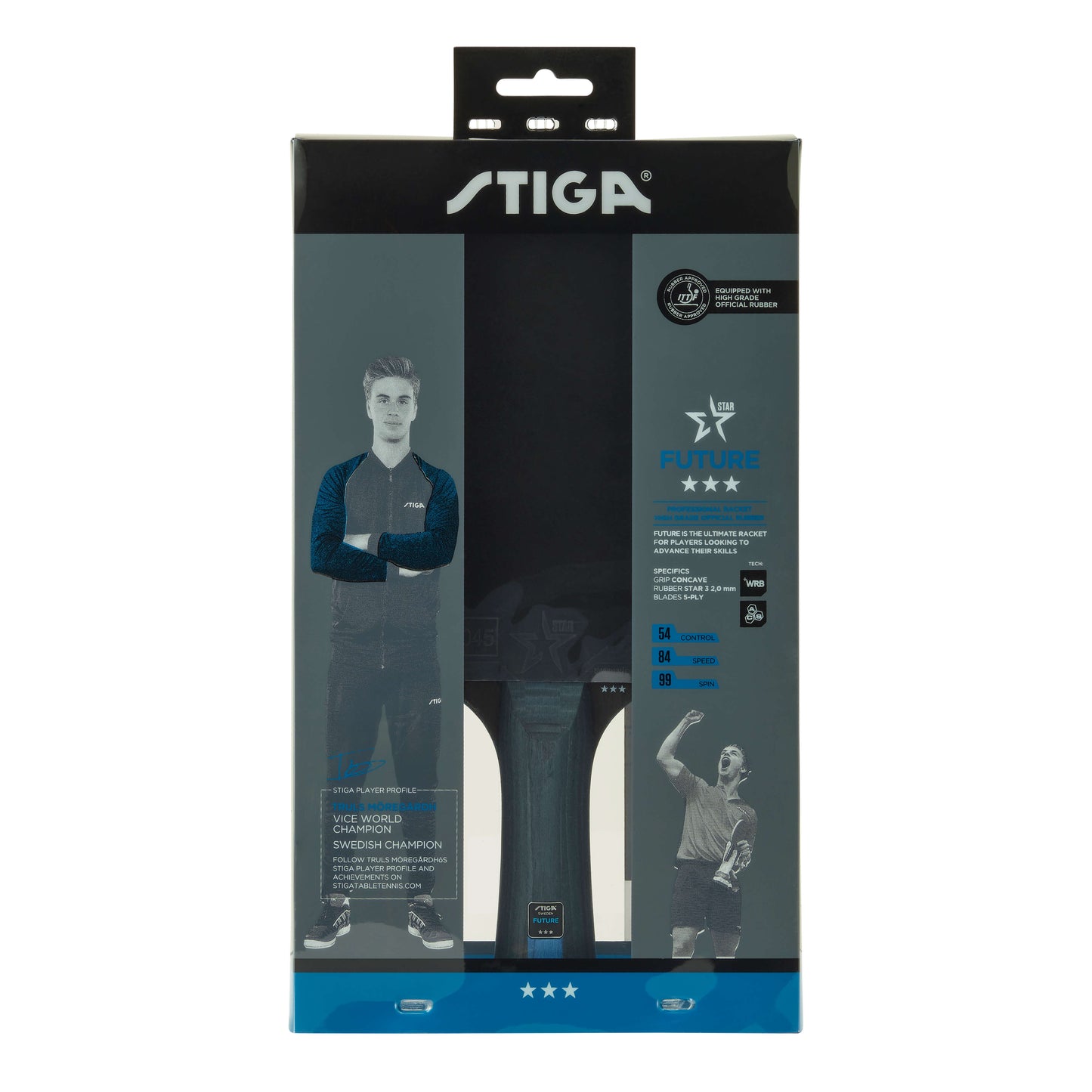 Rachetă de tenis de masă Stiga 1213-3318-01 bat future - 3-star