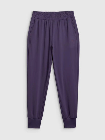 Pantaloni sport pentru femei 4F  F1074 4FWSS26TFTRF1074 dark violet