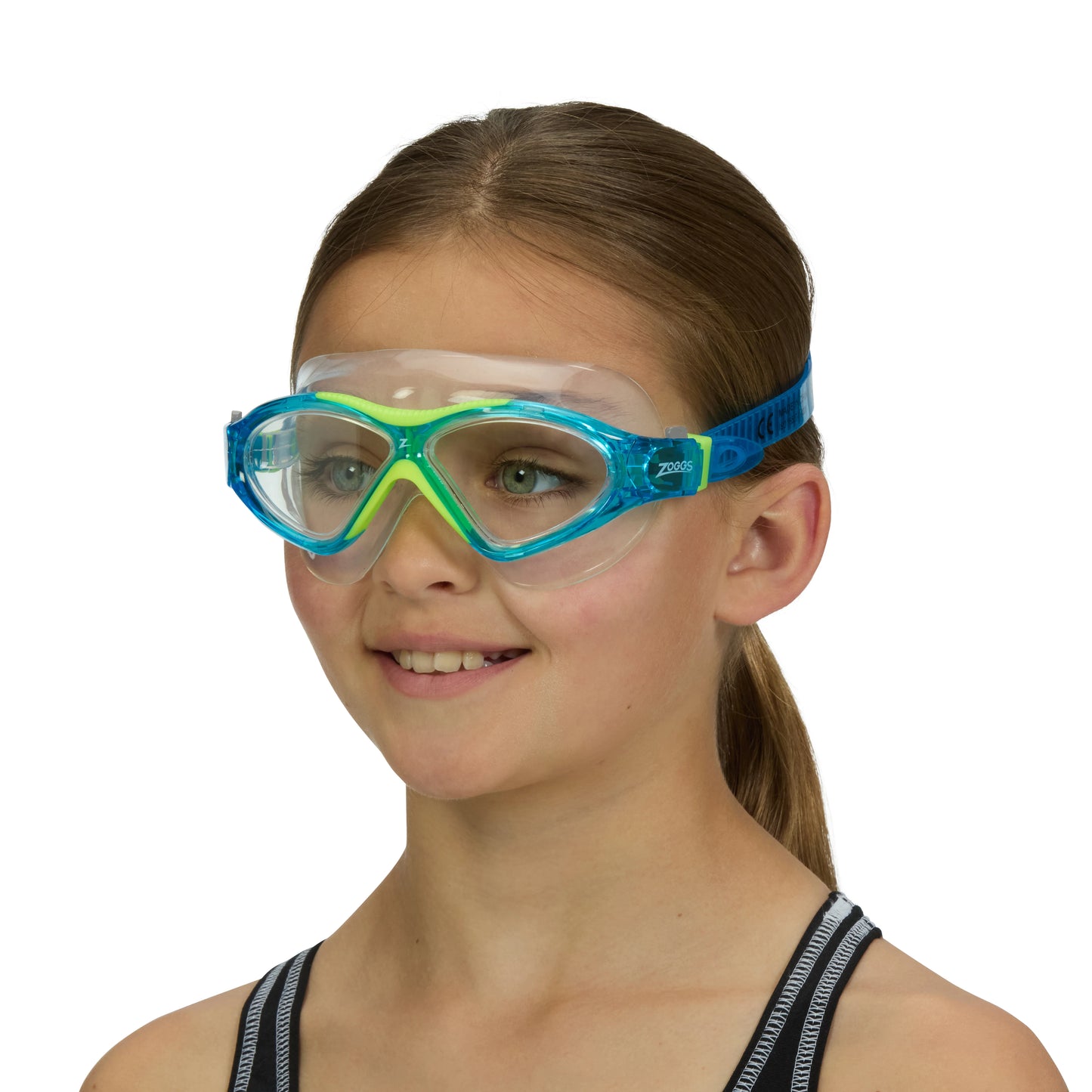 Детская маска для плавания Zoggs Super Seal Junior Mask LBYLCLR 461346