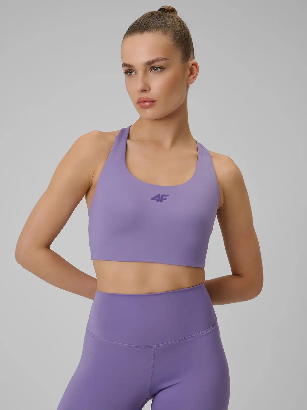 Бра для фитнеса 4F F222 4FWSS26USBAF222 violet