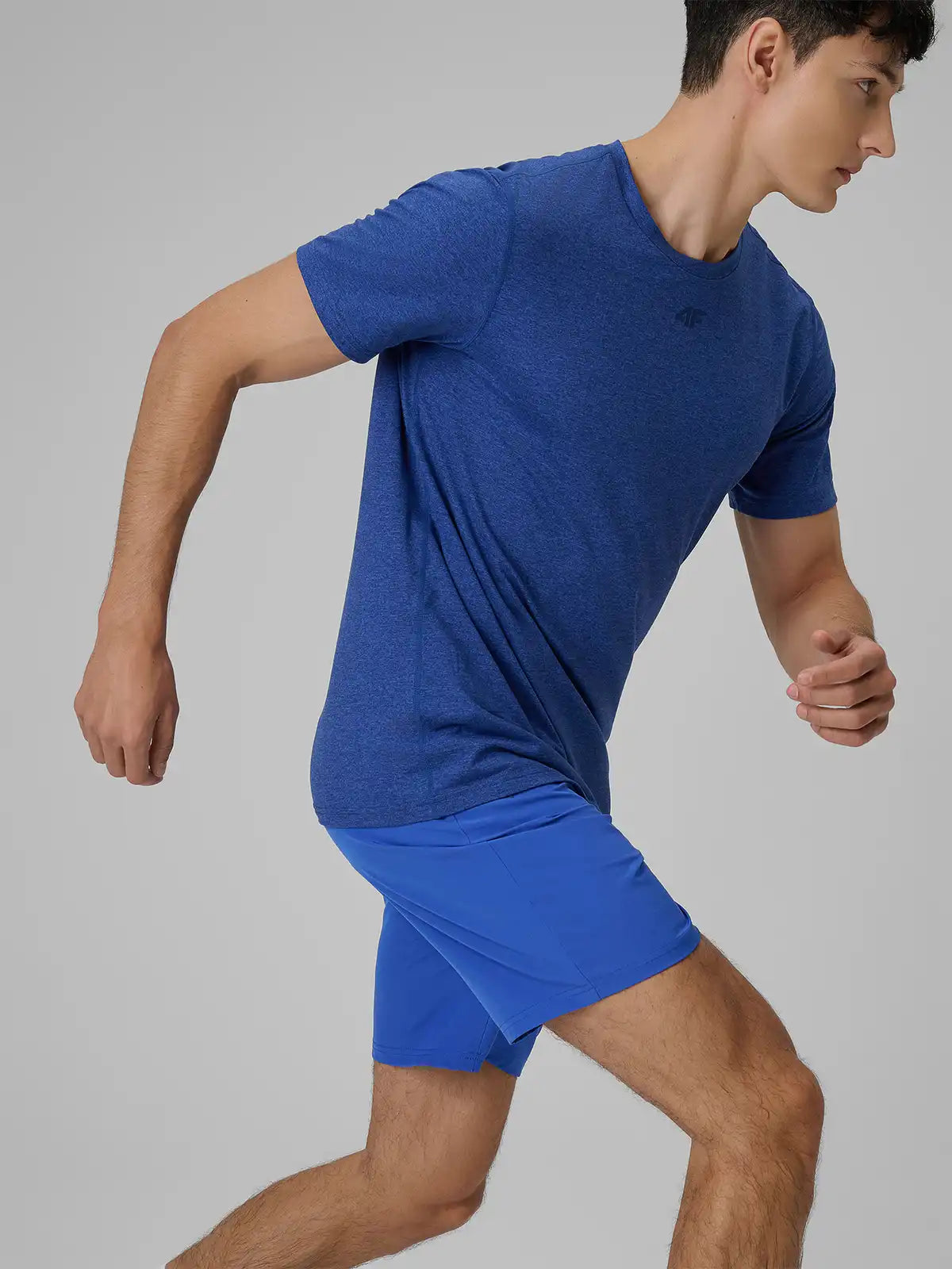 Tricou de antrenament pentru bărbați 4F M1786 4FWSS26TFTSM1786 cobalt melange