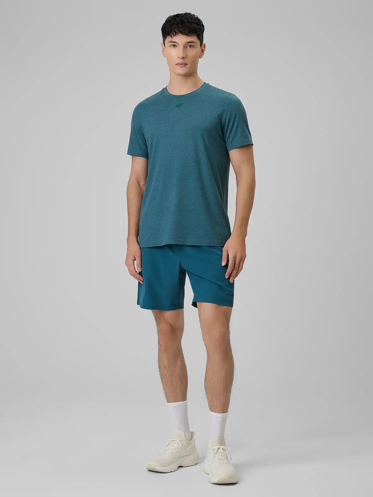 Мужская футболка для тренировок 4F M1786 4FWSS26TFTSM1786 green melange