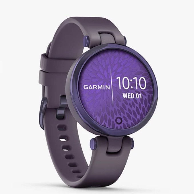 Смарт - часы 010-02384-12 garmin uly midnight orchid bezel with deep orchid case and silicone band