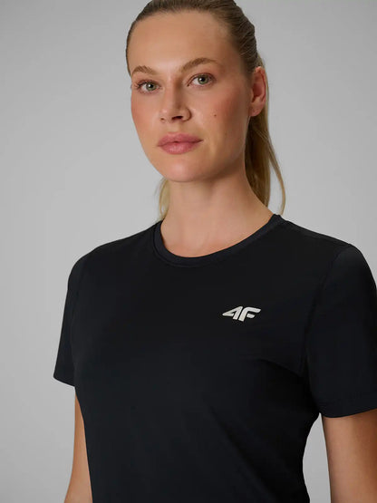 Женская футболка для фитнеса 4F F2325 4FWAW26TFTSF2325 black