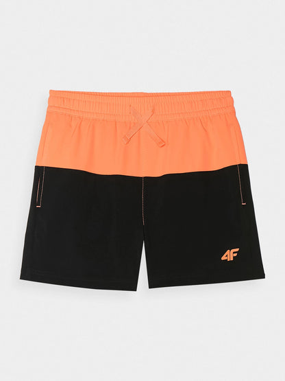 Pantaloni scurți pentru plajă 4F BOARD SHORTS 4FJWSS24UBDSM069 Orange