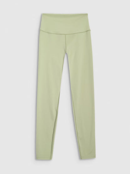 Legginși de antrenament pentru femei  4F F360 4FWAW25TFTIF360 light green