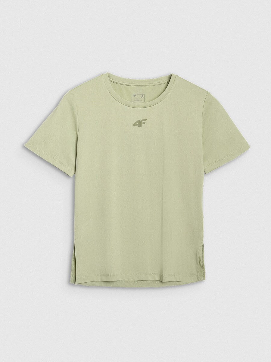 Женская футболка для фитнеса 4F F1517 4FWAW25TFTSF1517 light green
