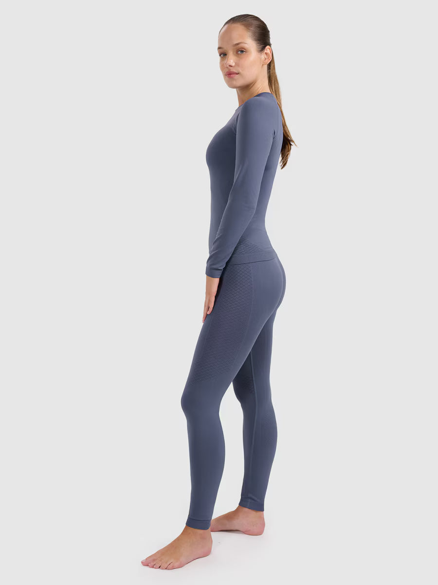 Женские леггинсы термо 4F F244 4FWAW25USEAF244 denim