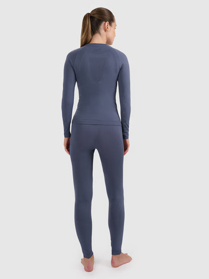 Женские леггинсы термо 4F F244 4FWAW25USEAF244 denim