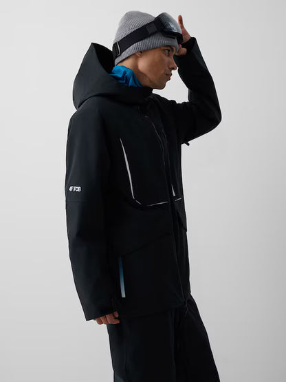 Мужская куртка для сноуборда 4F M1204 4FWAW26TTJAM1204 deep black