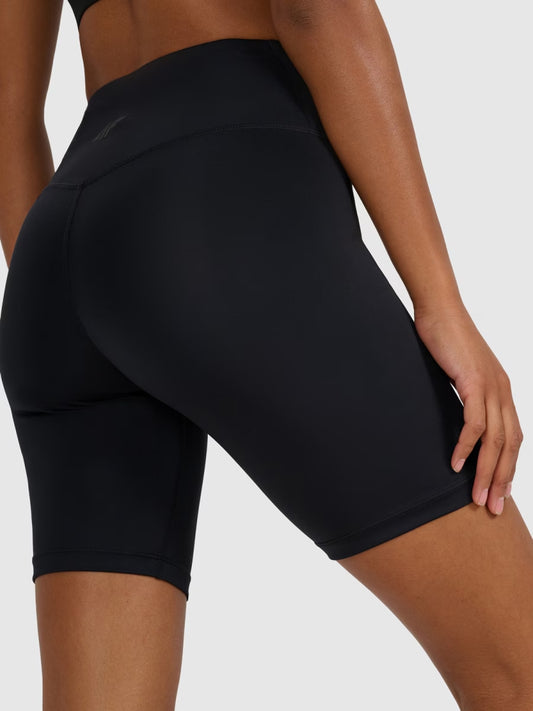 Legginși scurte de antrenament pentru femei 4F F079 4FWMM00TFSTF079 deep black
