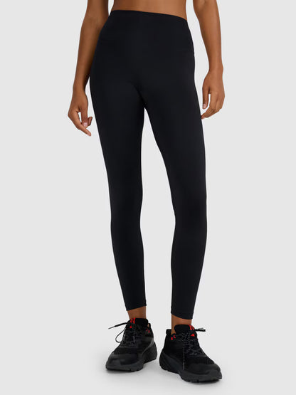 Legginși de antrenament pentru femei 4F F411 4FWMM00TFTIF411 deep black