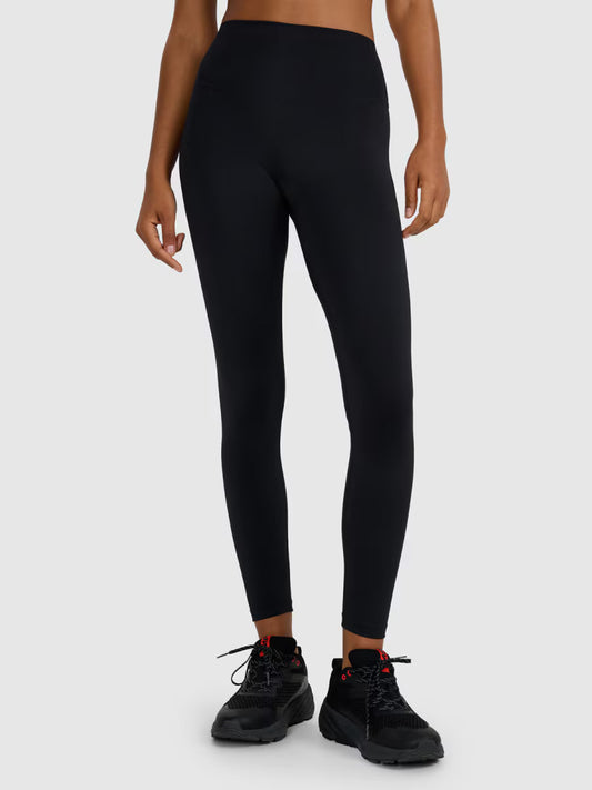 Legginși de antrenament pentru femei 4F F411 4FWMM00TFTIF411 deep black