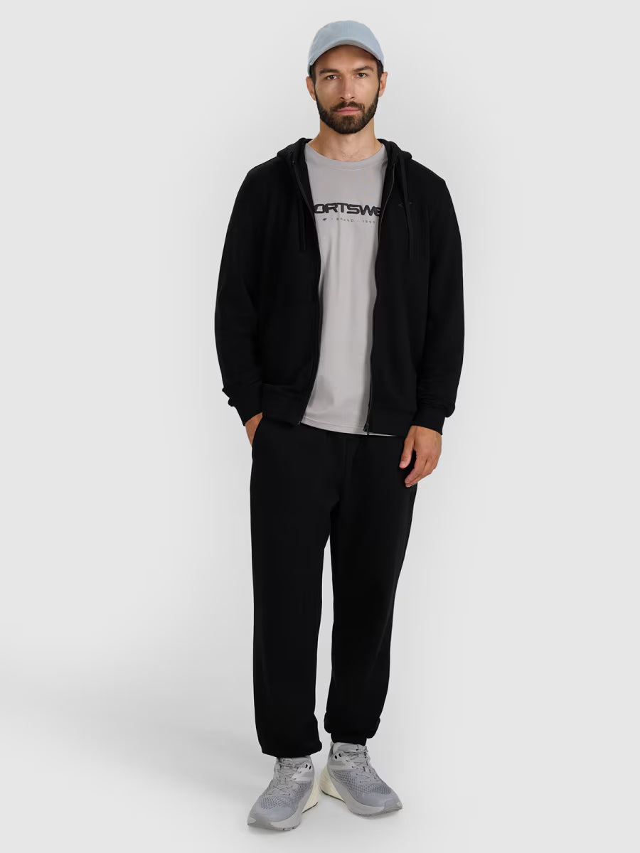 Мужской батник на молнии 4F M1768 4FWMM00TSWSM1768 deep black