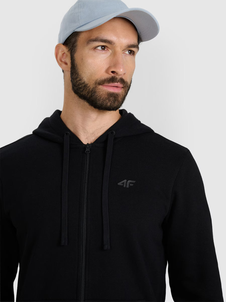Мужской батник на молнии 4F M1768 4FWMM00TSWSM1768 deep black