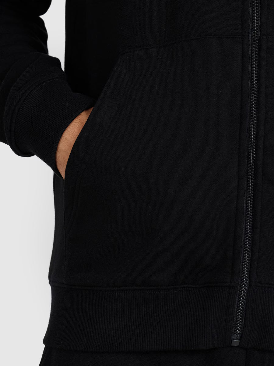 Мужской батник на молнии 4F M1768 4FWMM00TSWSM1768 deep black