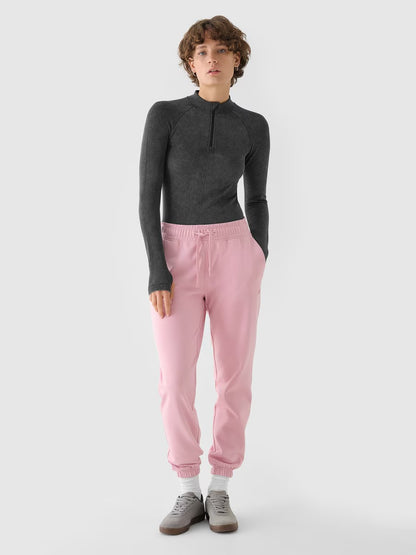 Женские джоггеры casual 4F F1137 4FWMM00TTROF1137 light pink