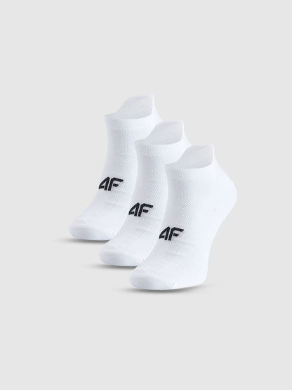 Șosete pentru sport 4F Socs fnk  F245 4FWMM00UFSOM245 (3pack) white