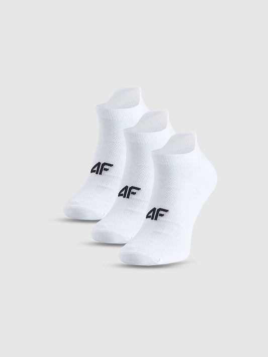 Șosete pentru sport 4F Socs fnk  F245 4FWMM00UFSOM245 (3pack) white