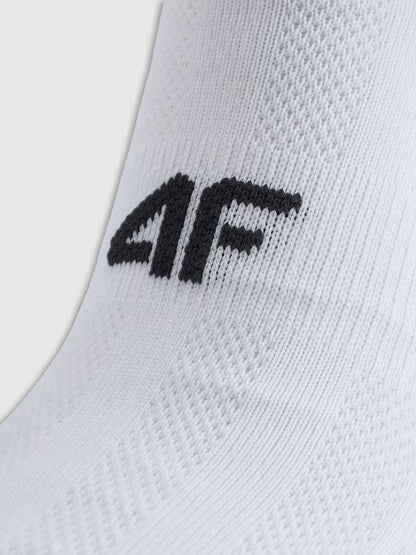 Șosete pentru sport 4F Socs fnk  F245 4FWMM00UFSOM245 (3pack) white