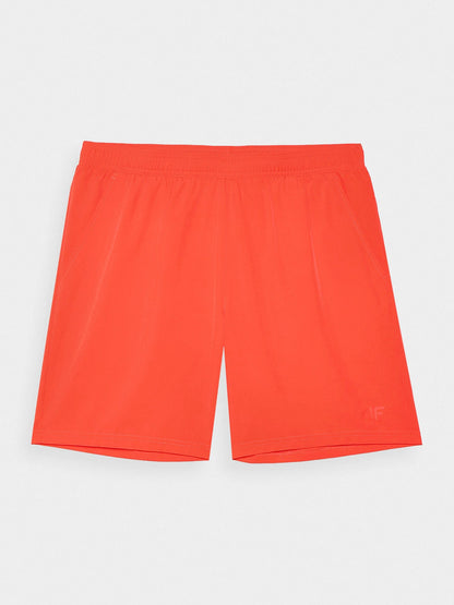 Pantaloni scurți de antrenament pentru bărbați 4F M574 4FWSS24TFSHM574 Orange