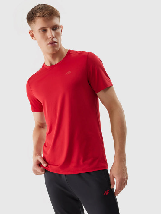 Мужская футболка для тренировок 4F M598 4FWSS24TFTSM598 Red