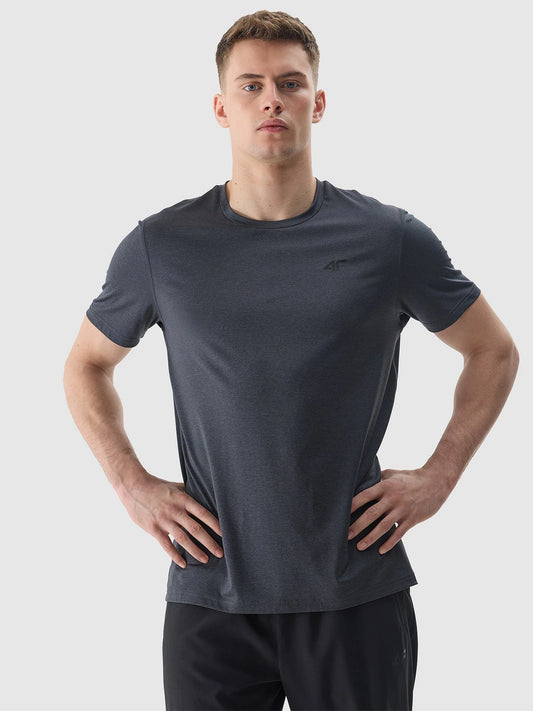 Мужская футболка для тренировок 4F M599 4FWSS24TFTSM599 Black