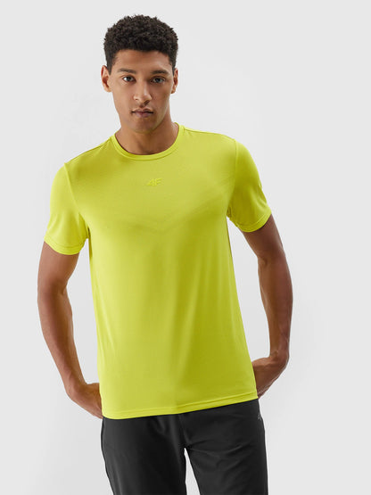 Мужская футболка для бега 4F M697 4FWSS24TFTSM697 Canary green