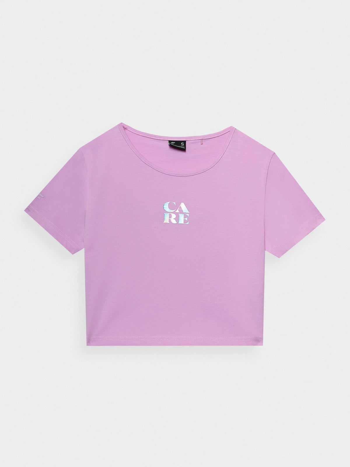 Женская футболка casual 4F F1269 4FWSS24TTSHF1269  Pink