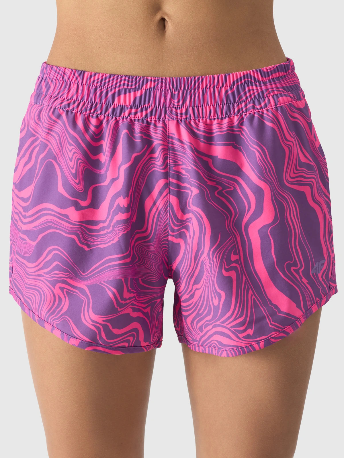 Pantaloni scurți de plajă pentru femei 4F F093 4FWSS24UBDSF093 Pink